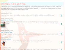 Tablet Screenshot of eternallifecentre.blogspot.com