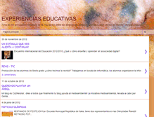 Tablet Screenshot of mariale-experienciaseducativas.blogspot.com