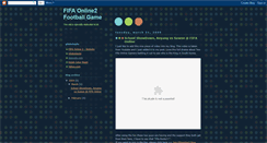 Desktop Screenshot of footballgame2.blogspot.com