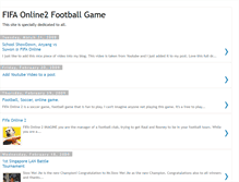 Tablet Screenshot of footballgame2.blogspot.com