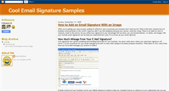 Desktop Screenshot of email-signature-images.blogspot.com