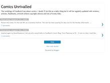 Tablet Screenshot of comicfuzz.blogspot.com