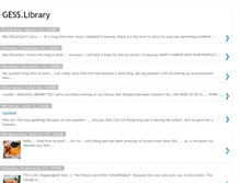 Tablet Screenshot of gesslibrary.blogspot.com
