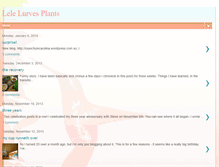 Tablet Screenshot of lelelurvesplants.blogspot.com