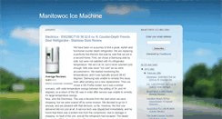 Desktop Screenshot of manitowocicemachine.blogspot.com