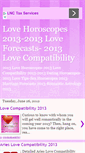 Mobile Screenshot of lovehoroscopes2013.blogspot.com