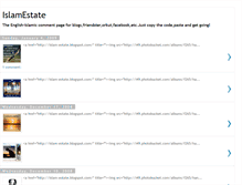 Tablet Screenshot of islam-estate.blogspot.com