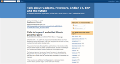 Desktop Screenshot of freewareindia.blogspot.com