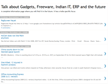 Tablet Screenshot of freewareindia.blogspot.com