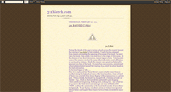 Desktop Screenshot of 311times.blogspot.com