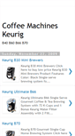 Mobile Screenshot of keurig-b40.blogspot.com