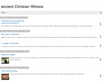 Tablet Screenshot of ancientchristiandefender.blogspot.com