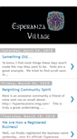 Mobile Screenshot of esperanzavillage.blogspot.com