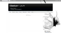 Desktop Screenshot of classican.blogspot.com