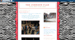 Desktop Screenshot of johnsonclan-johnsonfamily.blogspot.com