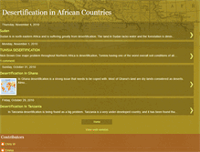 Tablet Screenshot of desertificationinafricancountries.blogspot.com