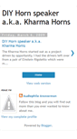 Mobile Screenshot of kharmahorns.blogspot.com