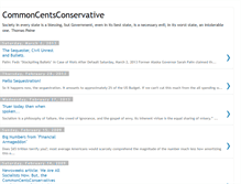 Tablet Screenshot of commoncentsconservative.blogspot.com