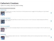 Tablet Screenshot of catherinescreations.blogspot.com