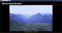 Desktop Screenshot of meteorologiamundial.blogspot.com