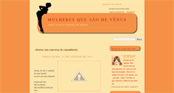 Desktop Screenshot of mulheresquesaodevenus.blogspot.com