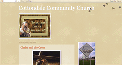 Desktop Screenshot of cottondalecommunitychurch.blogspot.com