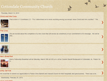 Tablet Screenshot of cottondalecommunitychurch.blogspot.com