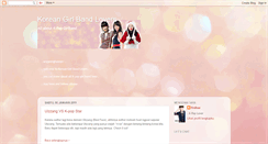 Desktop Screenshot of koreangirlband.blogspot.com