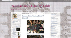 Desktop Screenshot of magehammersgamingtable.blogspot.com