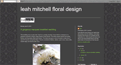 Desktop Screenshot of leahmitchellfloral.blogspot.com