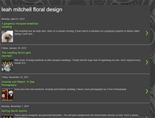 Tablet Screenshot of leahmitchellfloral.blogspot.com