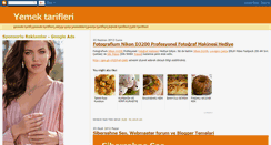 Desktop Screenshot of mutfakmenusu.blogspot.com