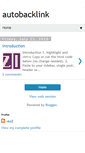 Mobile Screenshot of anz-autobacklink.blogspot.com