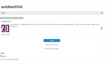 Tablet Screenshot of anz-autobacklink.blogspot.com
