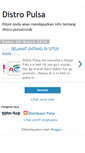 Mobile Screenshot of distro-pulsatronik.blogspot.com