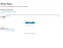 Tablet Screenshot of distro-pulsatronik.blogspot.com