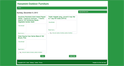 Desktop Screenshot of hanamintoutdoorfurniture.blogspot.com