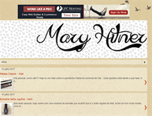 Tablet Screenshot of maryhitner.blogspot.com