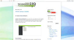 Desktop Screenshot of d219technews.blogspot.com