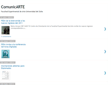 Tablet Screenshot of comunicartefeda.blogspot.com