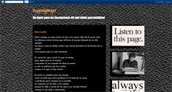 Desktop Screenshot of efectodoppelganger.blogspot.com
