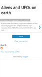 Mobile Screenshot of aliensufosearth.blogspot.com