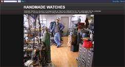 Desktop Screenshot of handmadewatches.blogspot.com