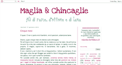 Desktop Screenshot of magliaechincaglie.blogspot.com