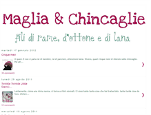 Tablet Screenshot of magliaechincaglie.blogspot.com