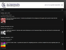 Tablet Screenshot of gendercast.blogspot.com