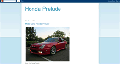 Desktop Screenshot of honda-prelude-guides.blogspot.com