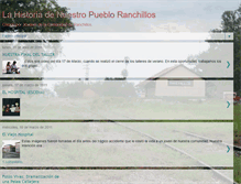 Tablet Screenshot of lahistoriadenuestropuebloranchillos.blogspot.com