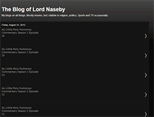 Tablet Screenshot of lordnasebyblog.blogspot.com