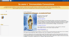 Desktop Screenshot of immacolata-concezione.blogspot.com